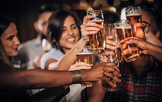 Friends in Pub